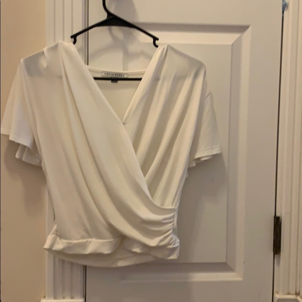 white blouse